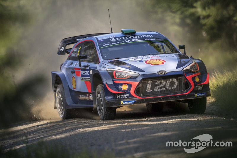 Hayden Paddon, Sebastian Marshall, Hyundai i20 WRC, Hyundai Motorsport