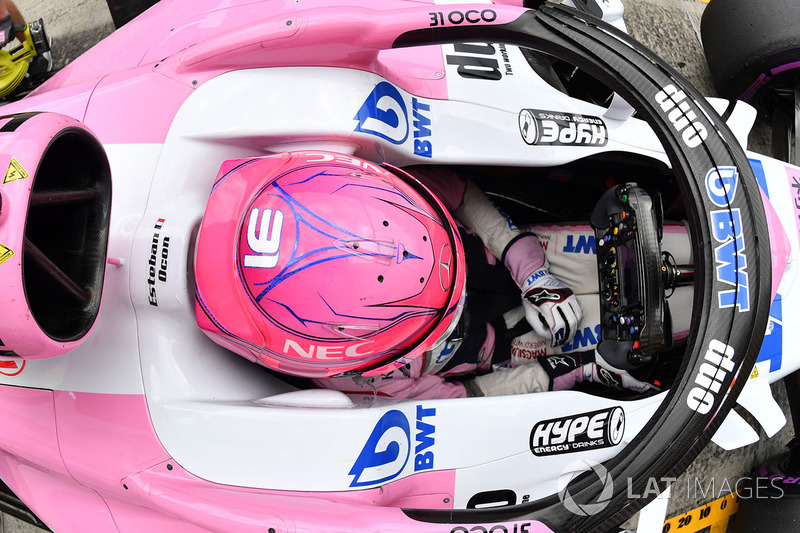 Эстебан Окон, Sahara Force India F1 VJM11