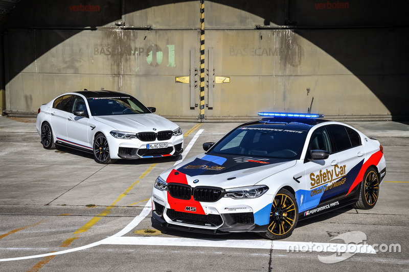 BMW M5 MotoGP Safety Car con la BMW M5