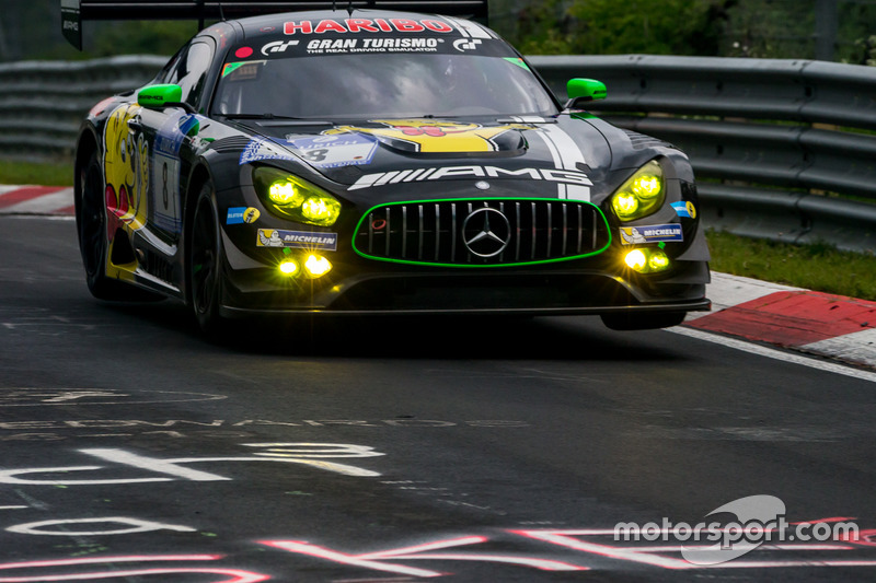 #8 Haribo Racing Team - AMG, Mercedes-AMG GT3: Uwe Alzen, Lance David Arnold, Maximilian Götz, Jan Seyffarth