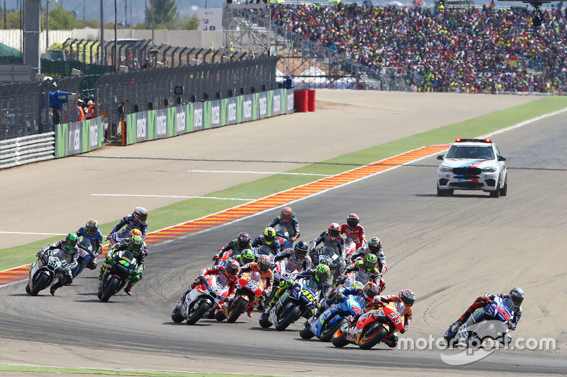 Start: Marc Marquez, Repsol Honda Team, führt