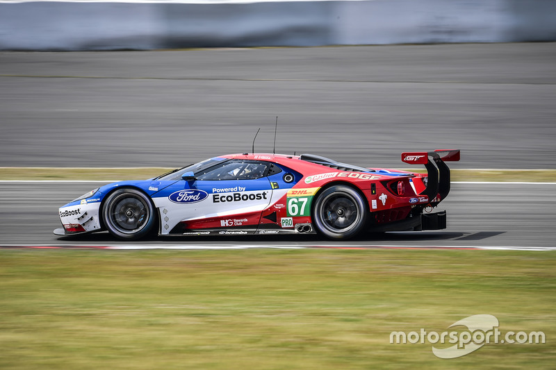 7. GTE-Pro: #67 Ford Chip Ganassi Racing Team UK, Ford GT: Marino Franchitti, Andy Priaulx, Harry Tincknell