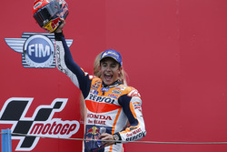 Podium: second place Marc Marquez, Repsol Honda Team