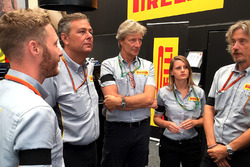 Mitarbeiter von Pirelli in Spa-Francorchamps