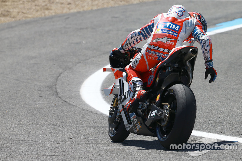 Andrea Dovizioso, Ducati Team valt uit