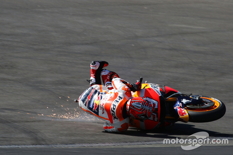 Unfall: Marc Marquez, Repsol Honda Team