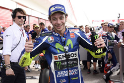 Second place qualifying for Valentino Rossi, Yamaha Factory Racing