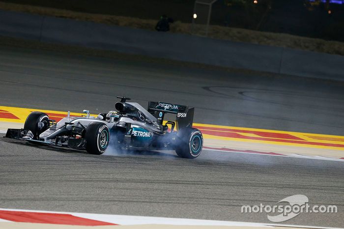 2ª Hamilton en Bahréin