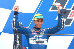 Second place Enea Bastianini, Gresini Racing Team Moto3