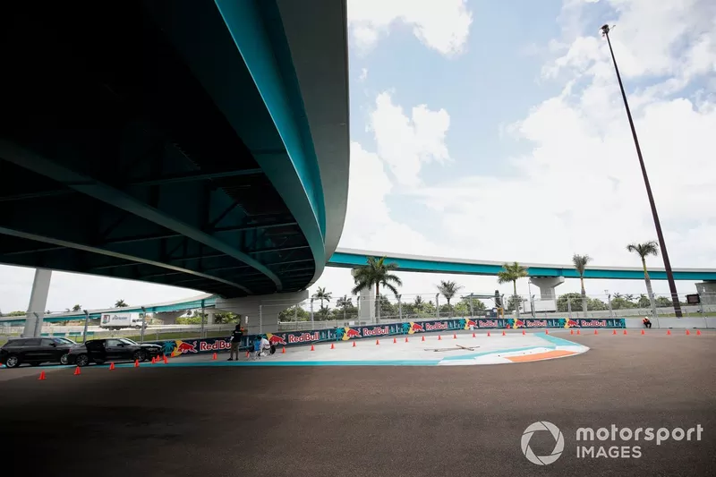 A view of the track