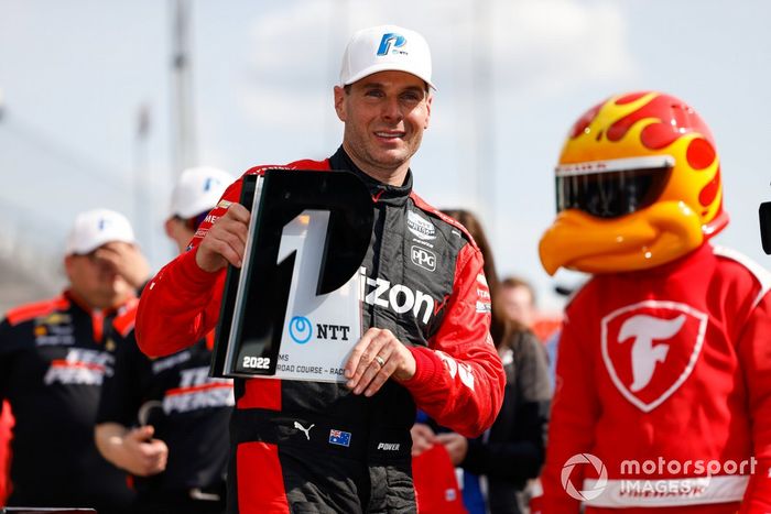 Ganador de la pole Will Power, Equipo Penske Chevrolet