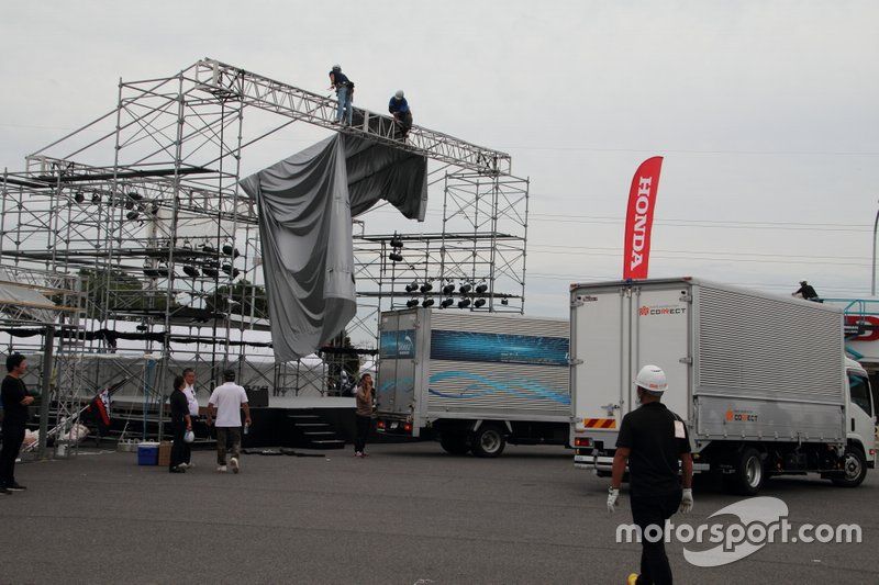 El circuito de Suzuka se prepara para la llegada del tifón Hagibis
