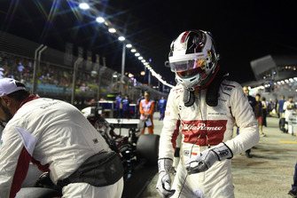 Charles Leclerc, Sauber on the grid