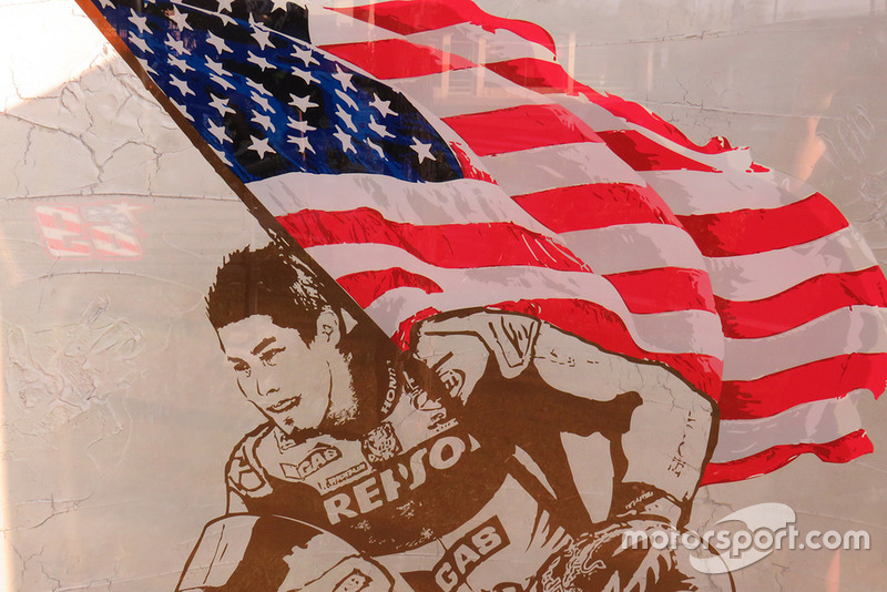 Het Nicky Hayden Memorial-monument