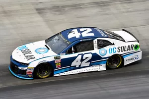 Kyle Larson, Chip Ganassi Racing, Chevrolet Camaro DC Solar