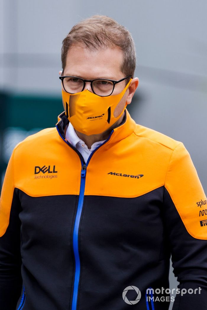 Andreas Seidl, director de McLaren 