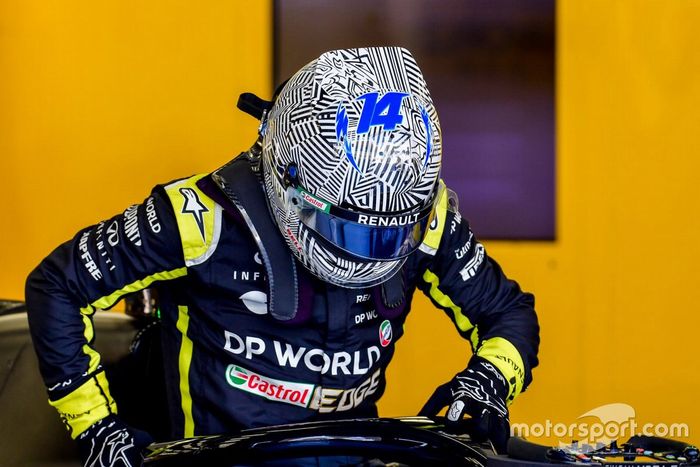 Fernando Alonso, Renault F1 Team R.S.18
