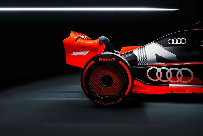 El concept de un coche de F1 que presentó Audi