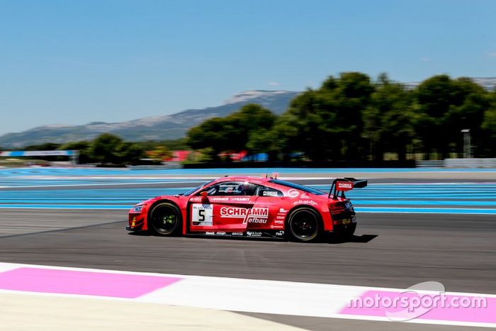 #5 Phoenix Racing Audi R8 LMS GT3 Evo: Finlay Hutchison, Kim Luis Schramm, Ivan Pareras