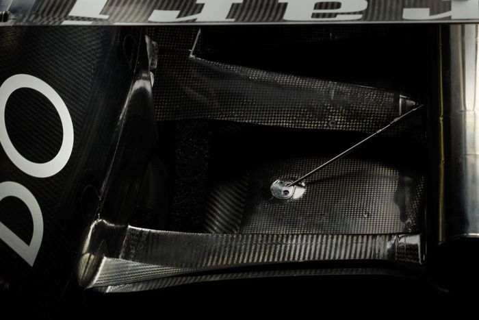 Ferrari SF-23. detalle