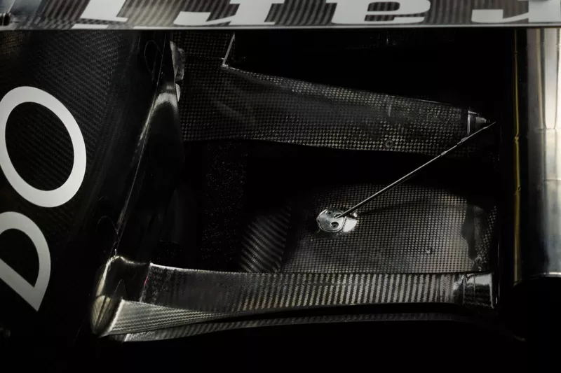 Ferrari SF-23. dettaglio tecnico