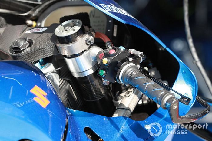 Team Suzuki MotoGP, detalle de la moto