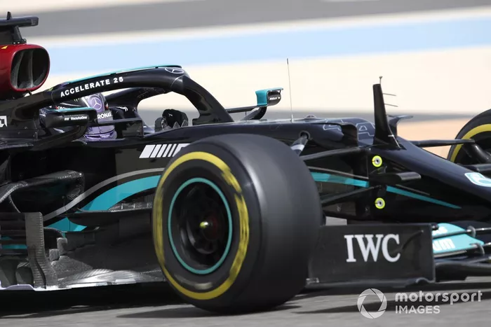 Lewis Hamilton, Mercedes W12 