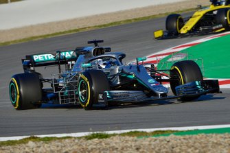 Valtteri Bottas, Mercedes-AMG F1 W10 EQ Power+ met aerosensors