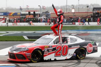 Race Winner Christopher Bell, Joe Gibbs Racing, Toyota Supra Rheem