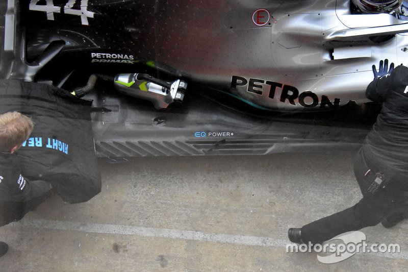 Mercedes AMG F1 technical detail