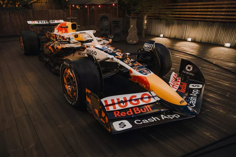 La livrée spéciale du Racing Bulls Team pour le GP des États-Unis
