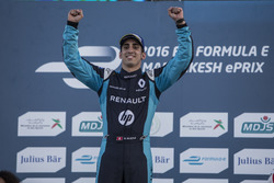 Переможець гонки Себастьян Буемі, Renault e.Dams;