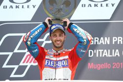 Podium: Ganador, Andrea Dovizioso, Ducati Team