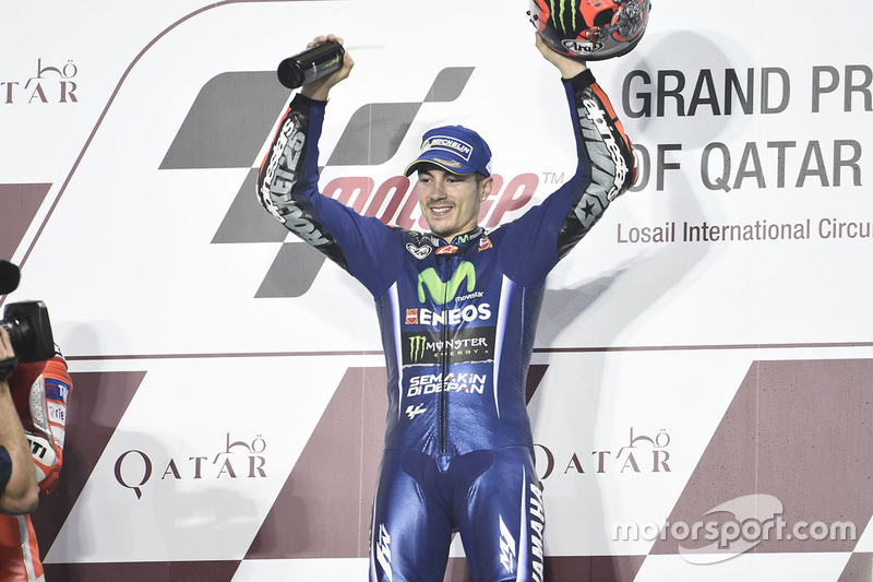 Kemenangan menandai debut Vinales bersama Yamaha