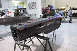 L'officina del Team Venturi