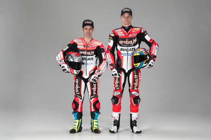 Marco Melandri y Chaz Davies, Ducati Team