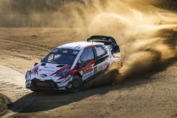 Отт Тянак и Мартин Ярвеоя, Toyota Yaris WRC, Toyota Gazoo Racing WRC