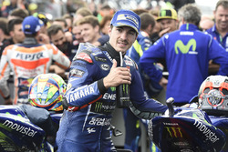 Derde plaats Maverick Viñales, Yamaha Factory Racing