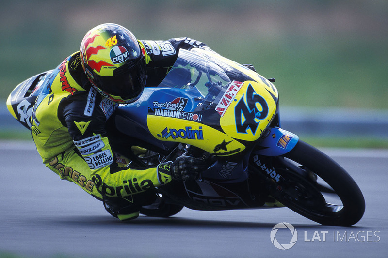 1996: WM-Debüt in der 125er-Klasse mit Scuderia AGV Aprilia