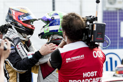Jean-Eric Vergne, Techeetah, avec Lucas di Grassi, Audi Sport ABT Schaeffler