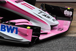 Sahara Force India VJM11 nose and front wing
