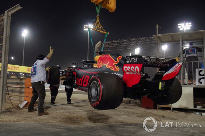 El auto de Daniel Ricciardo, Red Bull Racing RB14