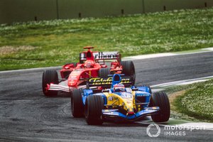 Fernando Alonso, Renault R25, Michael Schumacher, Ferrari F2005