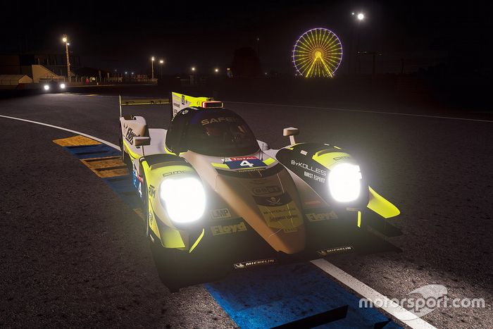 #4 Bykolles - Burst Esport Oreca 07 LMP2: Tom Dillmann, Esteban Guerrieri, Jernej Simoncic, Jesper Pedersen