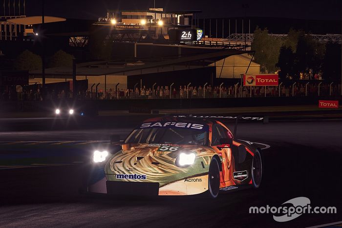 #56 Team Project 1 Porsche 911 RSR: Laurents Horr, David Kolkmann, Dany Giusa, Lukas Muller