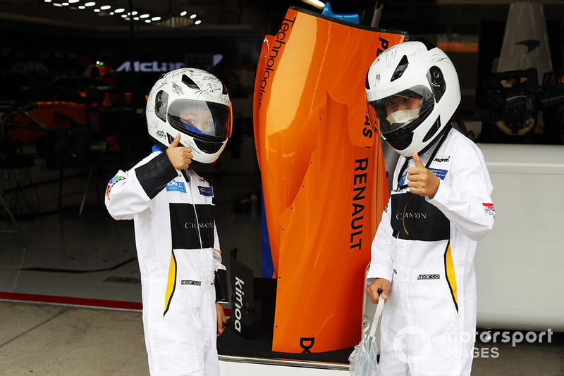 Genç bir McLaren taraftarı