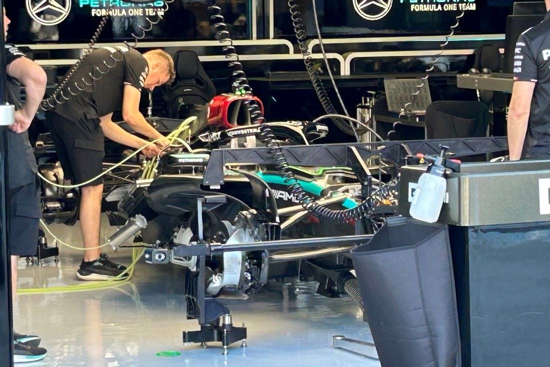 Dados técnicos do Mercedes W15