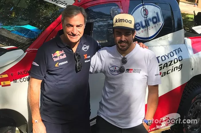 Fernando Alonso, Toyota Gazoo Racing with Carlos Sainz