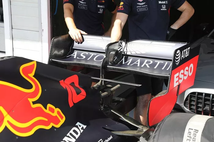 Alerón trasero del Red Bull Racing RB15