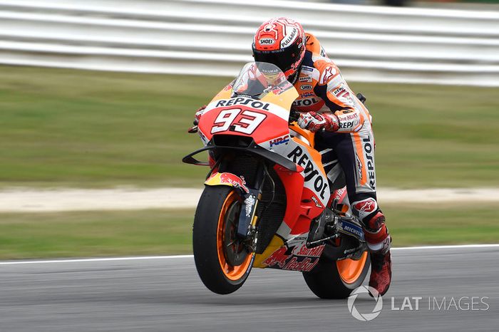 Marc Marquez, Repsol Honda Team, practice start